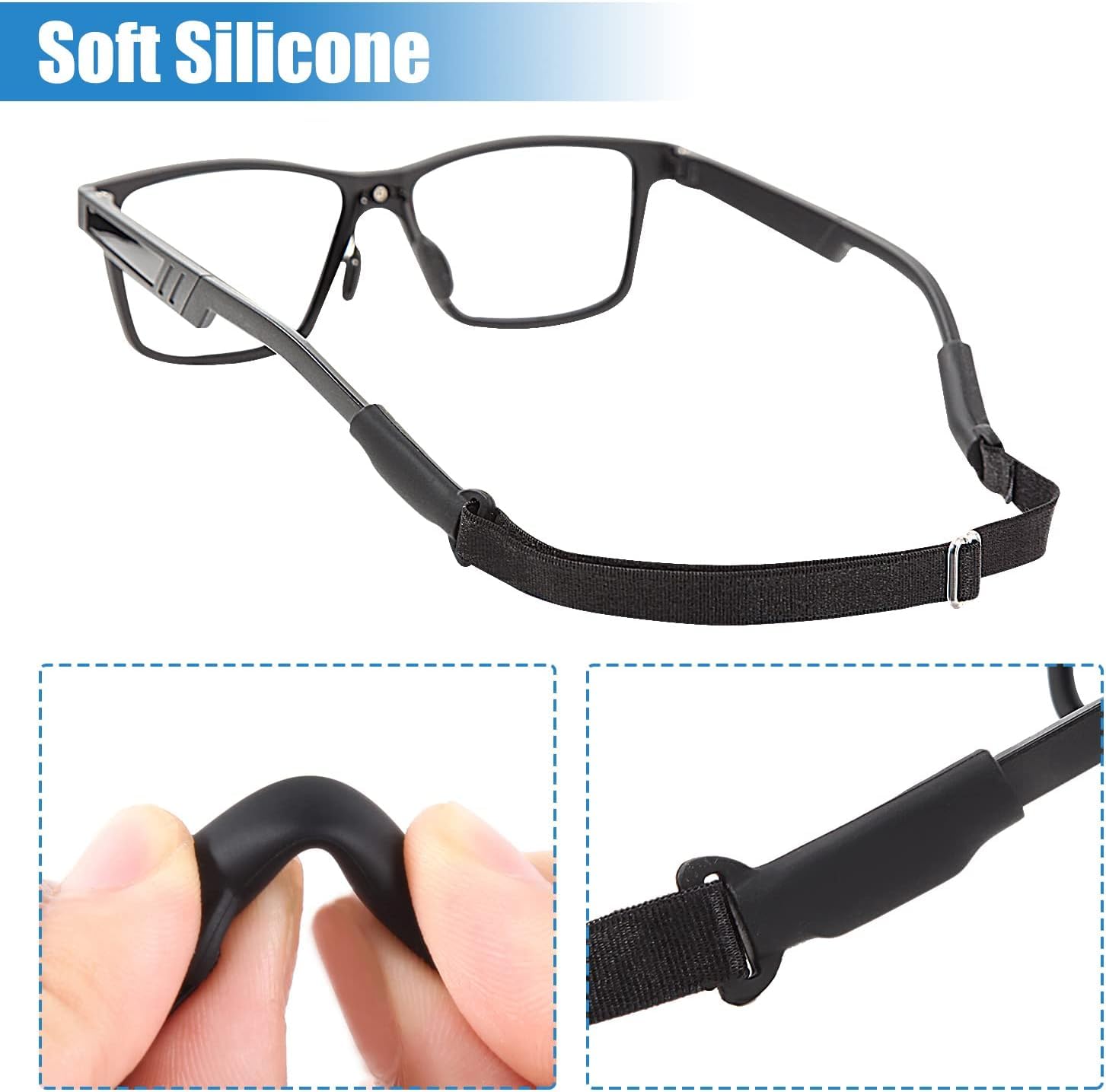 4Pcs Adult Glasses Straps (8.3 – Sunglass Retainer Cord recenzja i cena