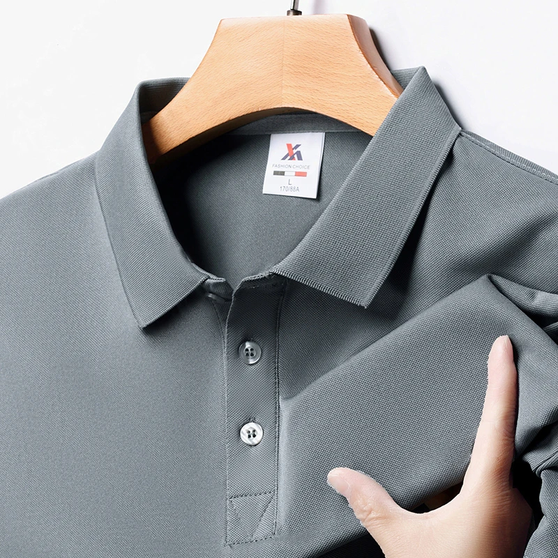 Men's Fashion Solid Short Slee – Polo Shirt Pique recenzja i cena