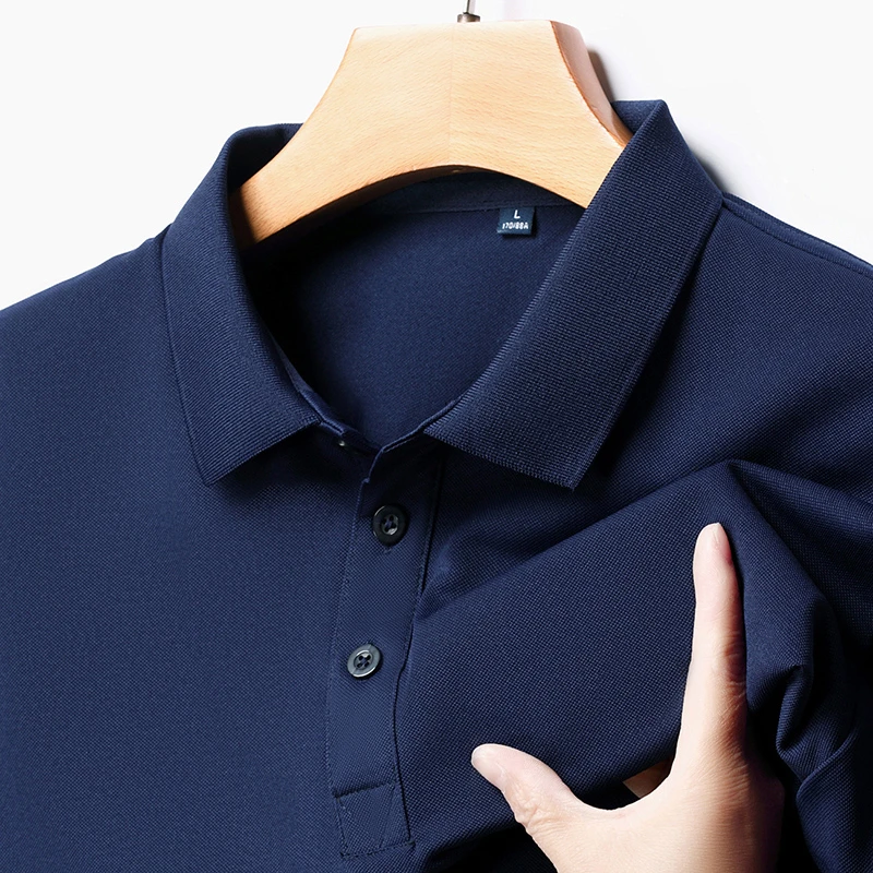 Men's Fashion Solid Short Slee – Polo Shirt Pique recenzja i cena