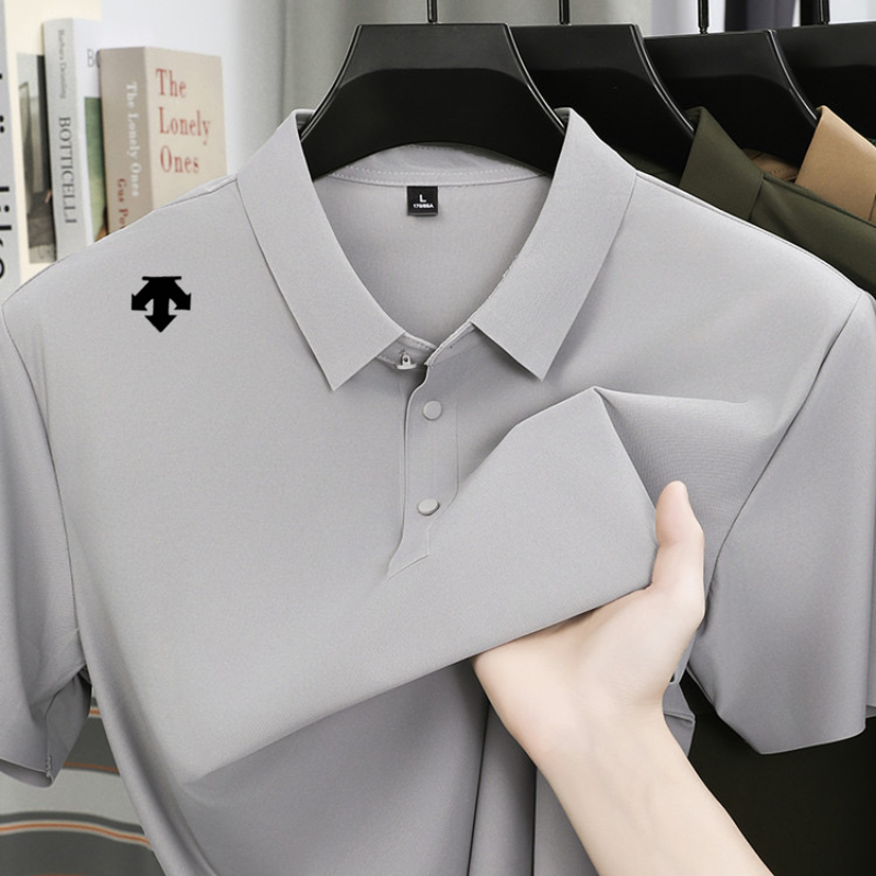 Brand Ice Silk Short sleeved M – Polo Shirt Pique recenzja i cena