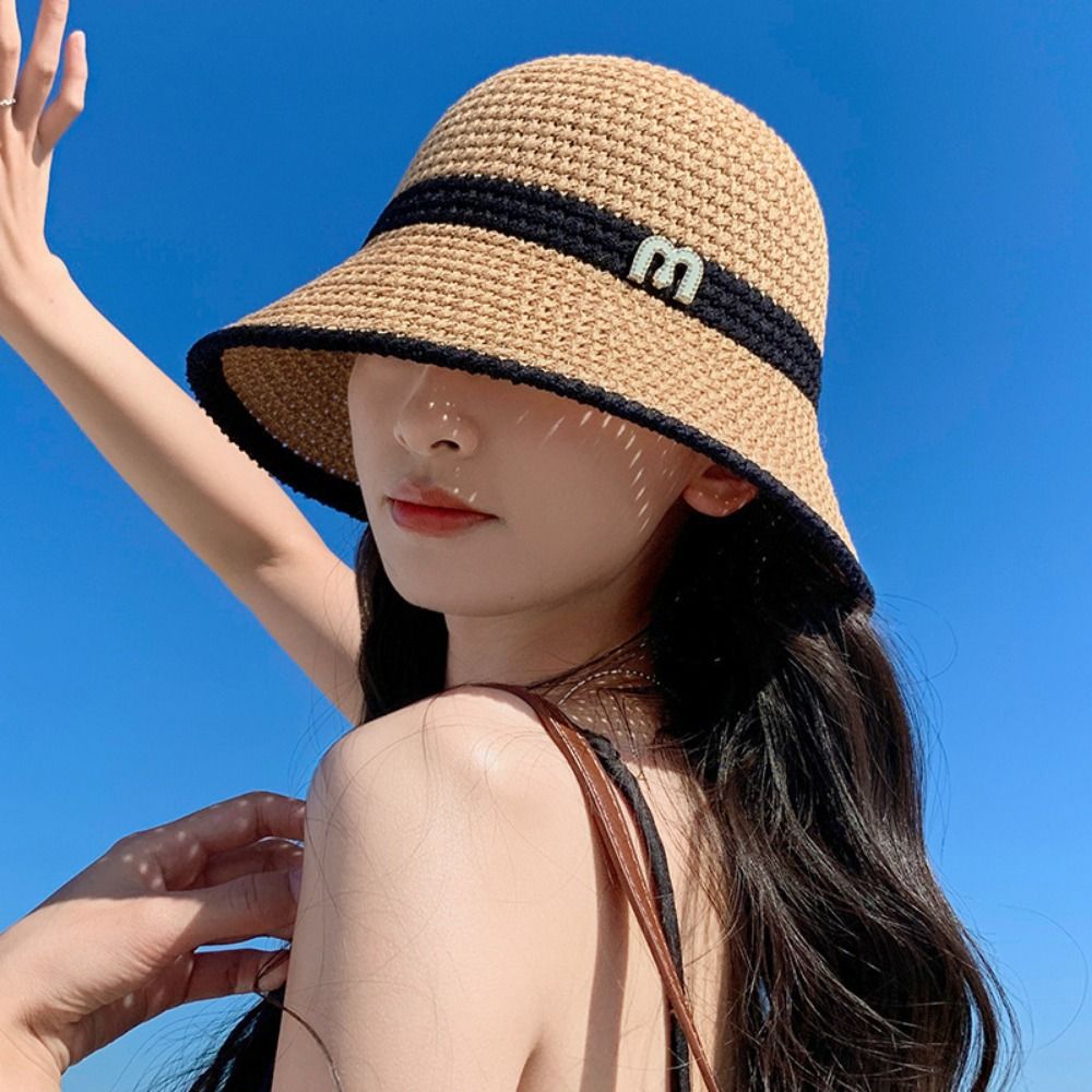 Breathable Elegant Bow Fisherm – Bucket Hat Straw recenzja i cena