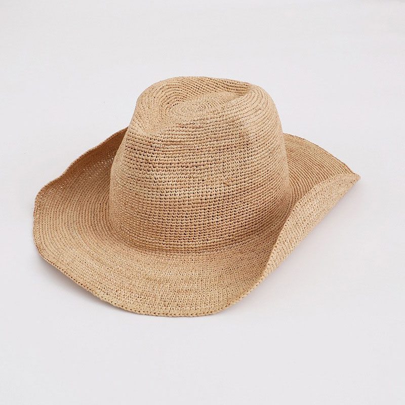 Natural Raffia Straw Hat For W – Bucket Hat Straw recenzja i cena