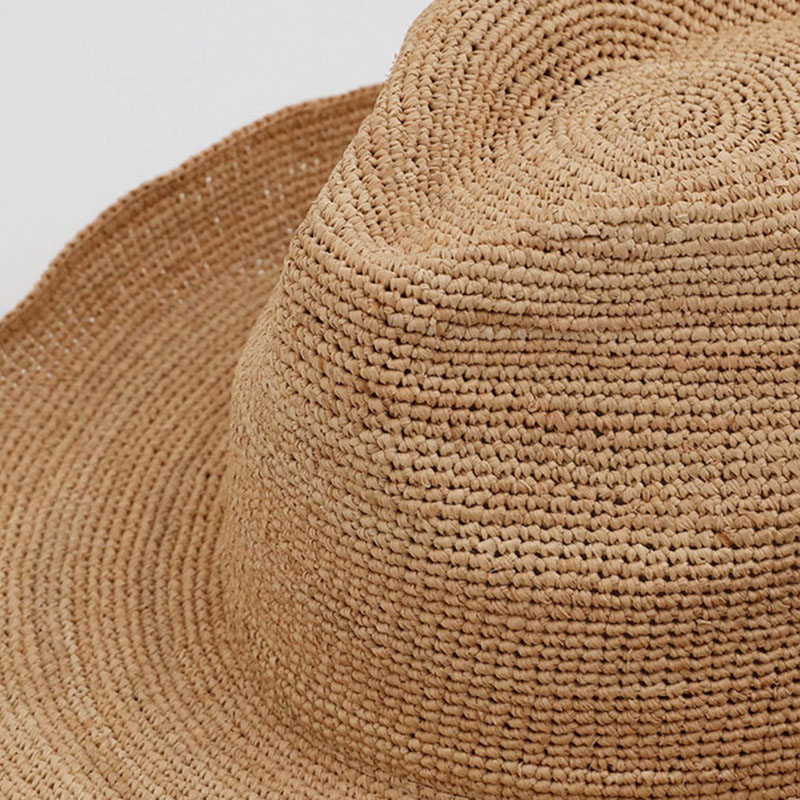 Natural Raffia Straw Hat For W – Bucket Hat Straw recenzja i cena
