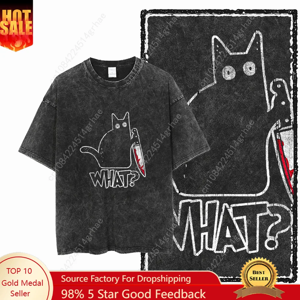 COOLMIND DB cat Printed Cotton – Tee Graphic Print recenzja i cena