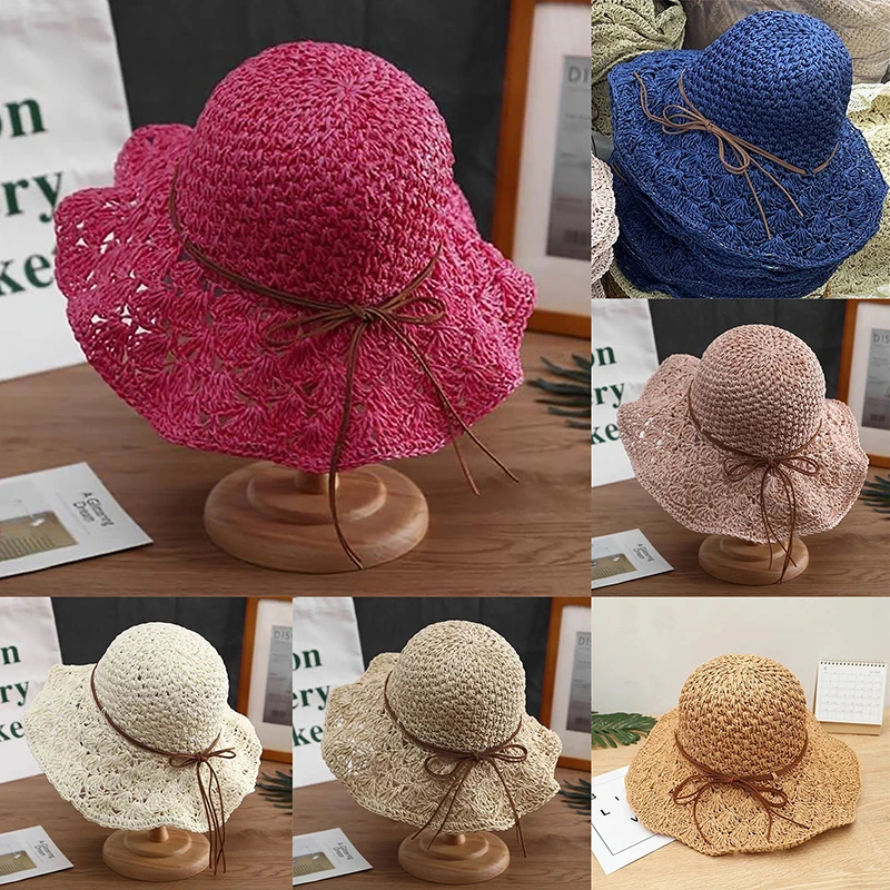 Handwoven Straw Sun Hat – Wome – Bucket Hat Straw recenzja i cena