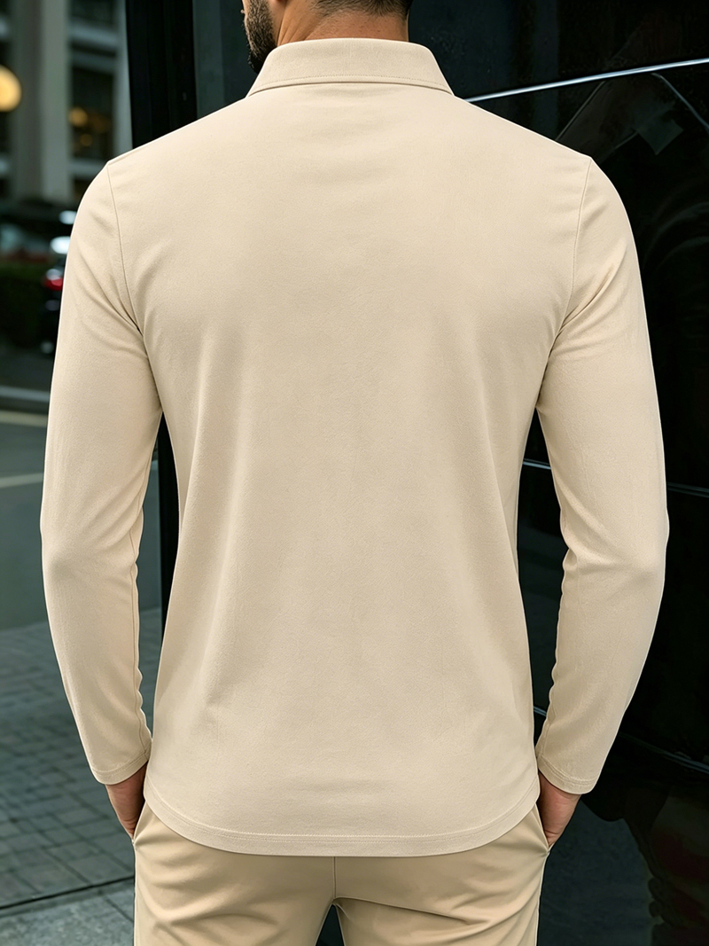 Men's Linen Blend Long Sleeve  – Linen Shirt Breathable recenzja i cena