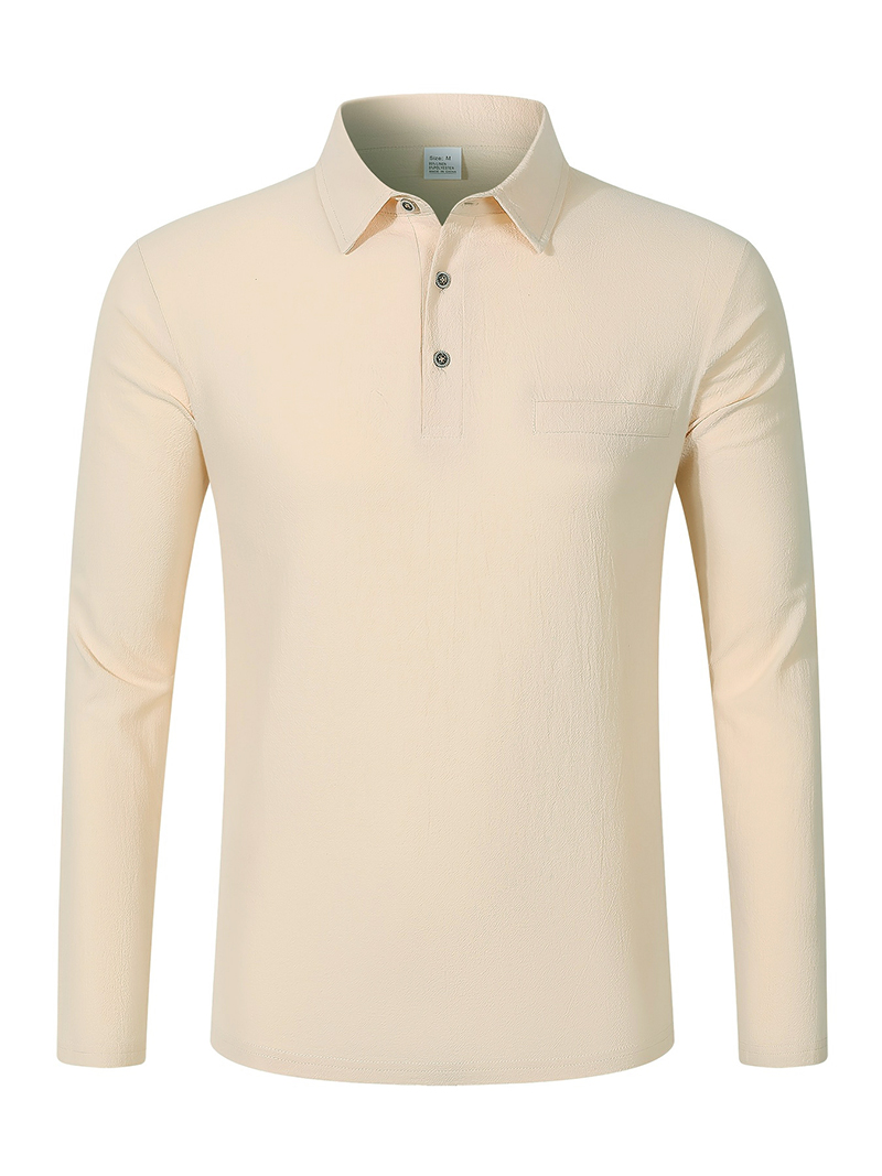 Men's Linen Blend Long Sleeve  – Linen Shirt Breathable recenzja i cena