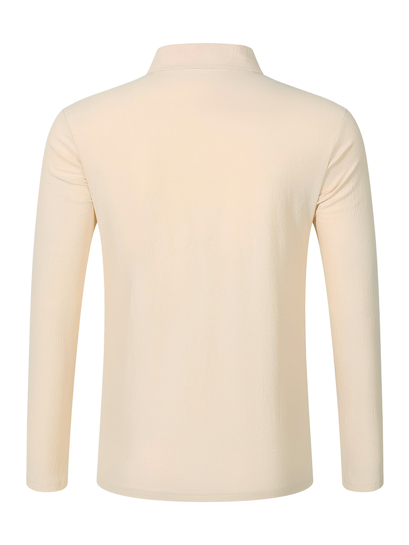 Men's Linen Blend Long Sleeve  – Linen Shirt Breathable recenzja i cena
