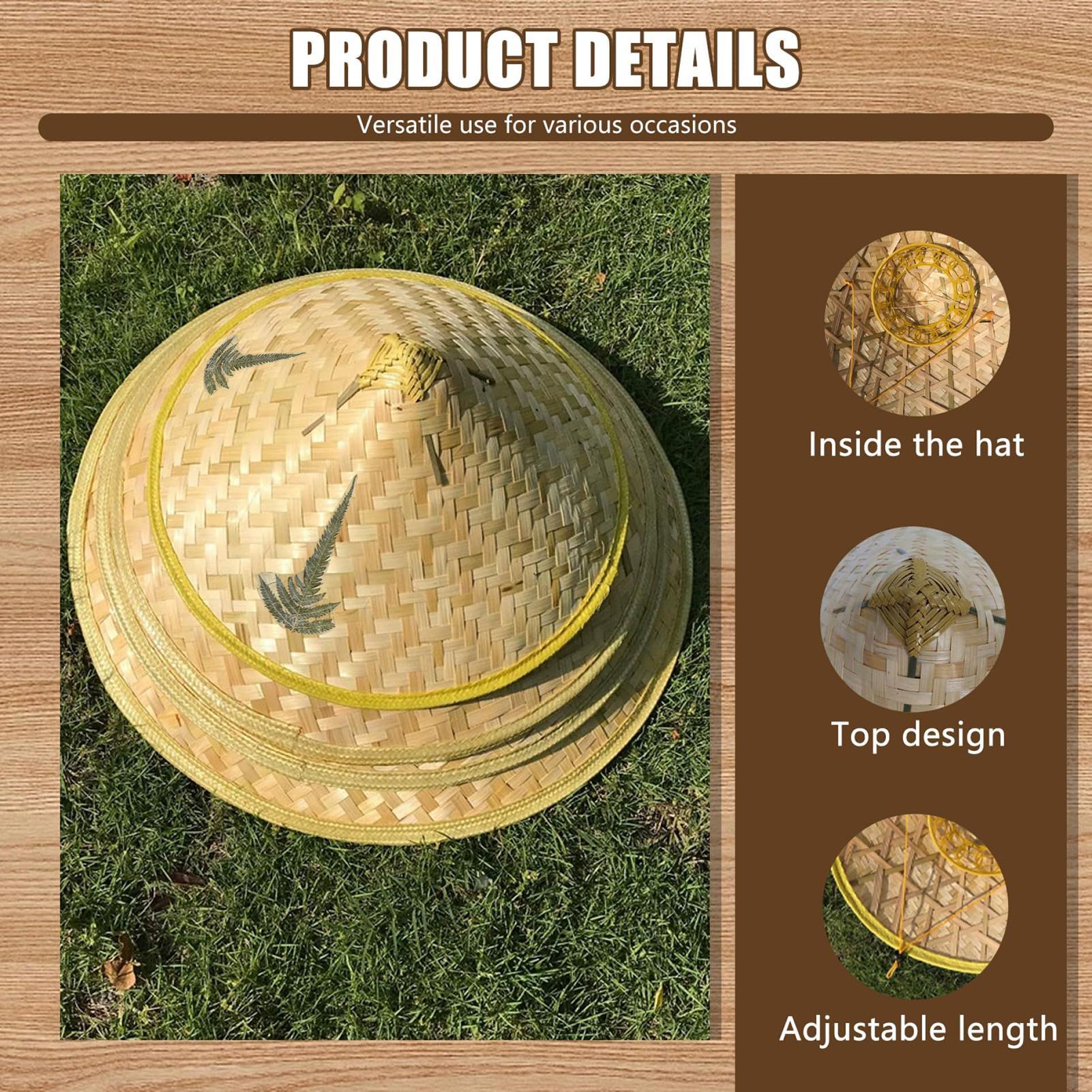 Chinese Straw Hat Handmade Rat – Bucket Hat Straw recenzja i cena