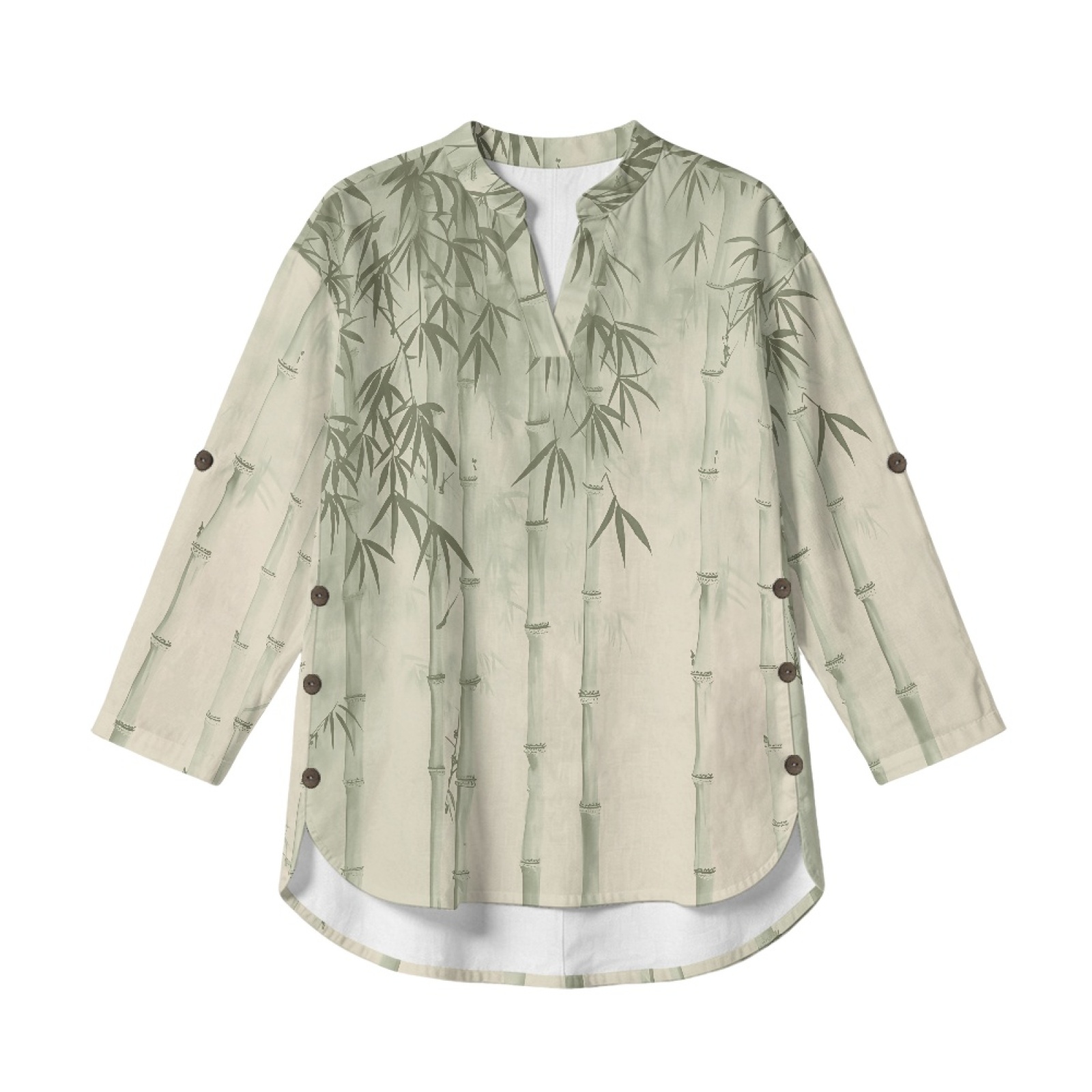 INSTANTARTS Women'S Linen V-Ne – Linen Shirt Breathable recenzja i cena