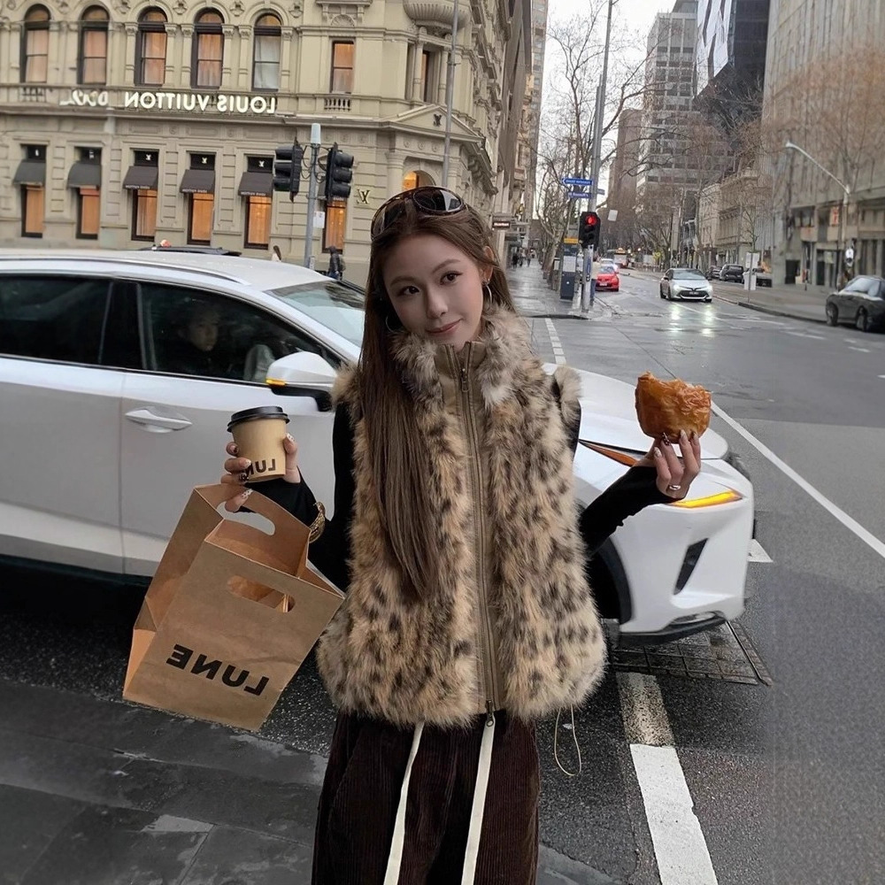 Women Faux Fur Vest Coats Shor – Short Linen Drawstring recenzja i cena