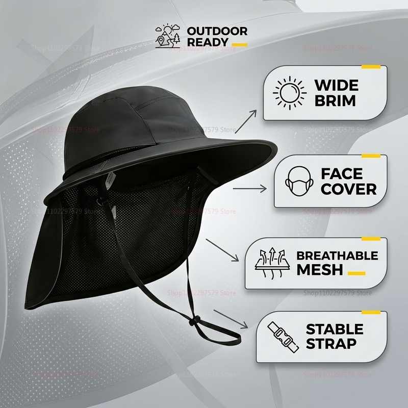 Unisex Wide Brim Panama Straw  – Bucket Hat Straw recenzja i cena