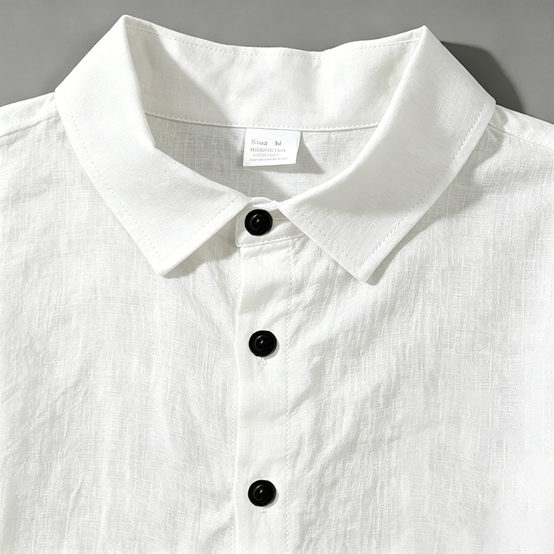 Men Linen Two Piece Outfit Sho – Linen Shirt Breathable recenzja i cena