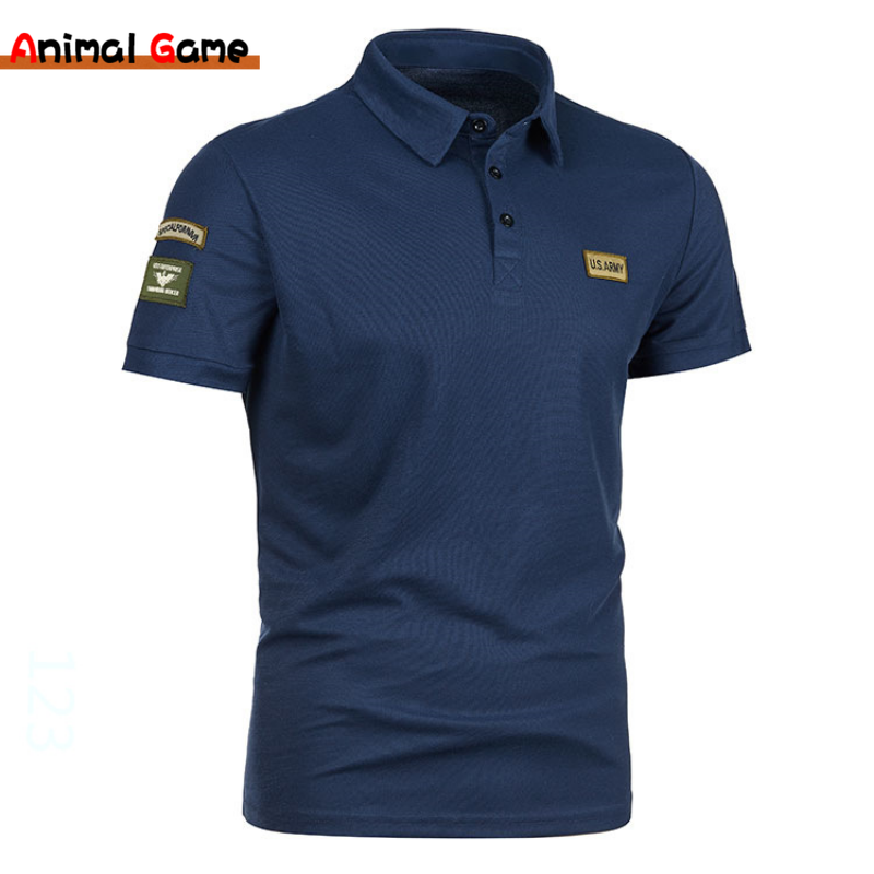 Korean Solid Color Men's Polo  – Polo Shirt Pique recenzja i cena