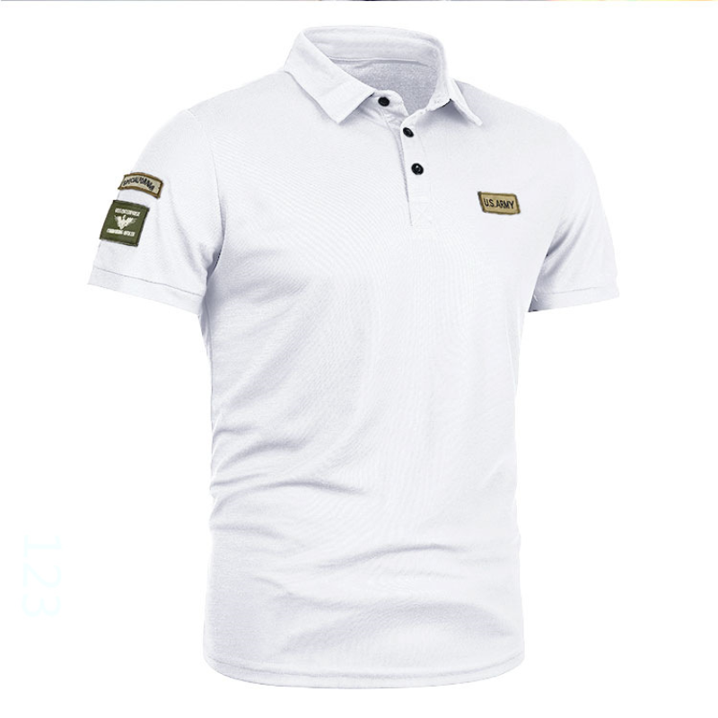 Korean Solid Color Men's Polo  – Polo Shirt Pique recenzja i cena