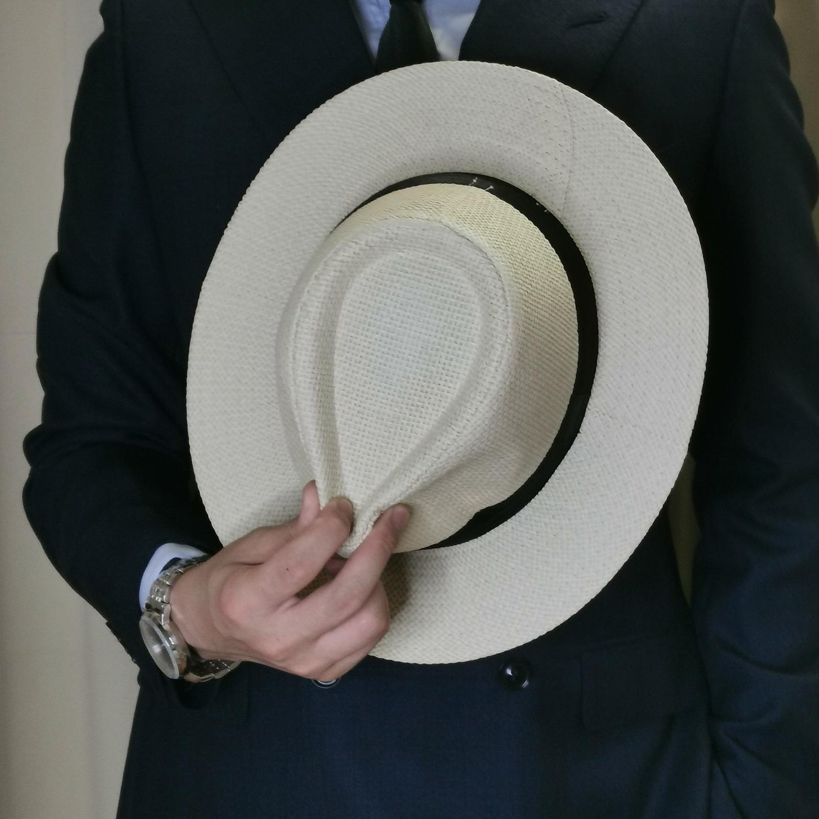 Men Summer Panama Straw Hat Na – Bucket Hat Straw recenzja i cena