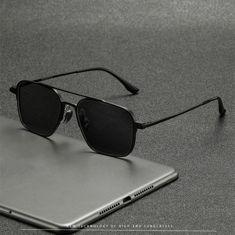 Ultra-light Pure Titanium Doub – Sunglasses Aviator Polarized recenzja i cena