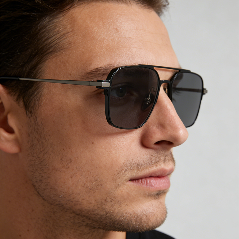 Ultra-light Pure Titanium Doub – Sunglasses Aviator Polarized recenzja i cena