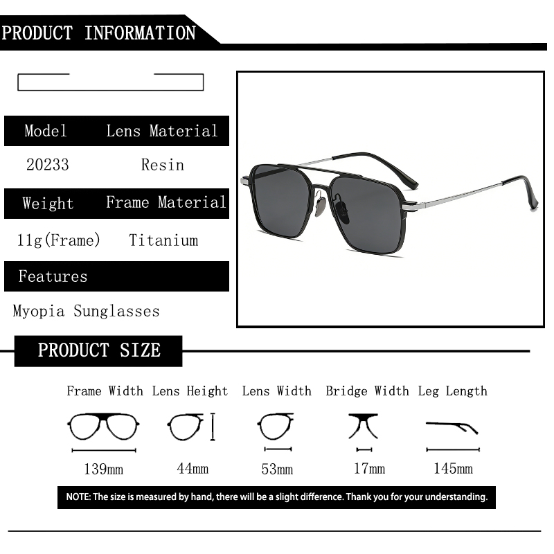 Ultra-light Pure Titanium Doub – Sunglasses Aviator Polarized recenzja i cena