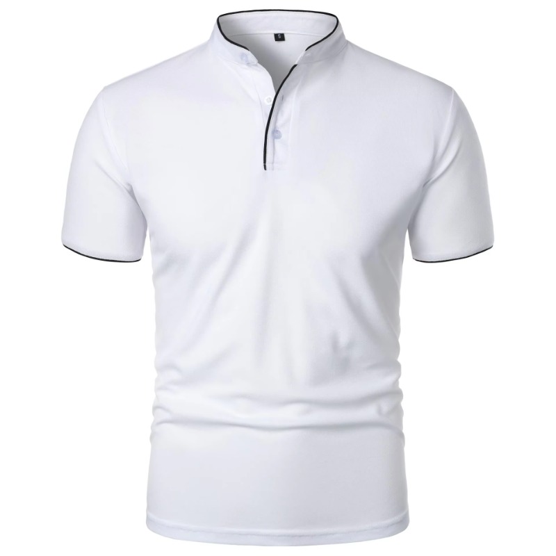 New Men's Short Sleeve Collar  – Polo Shirt Pique recenzja i cena