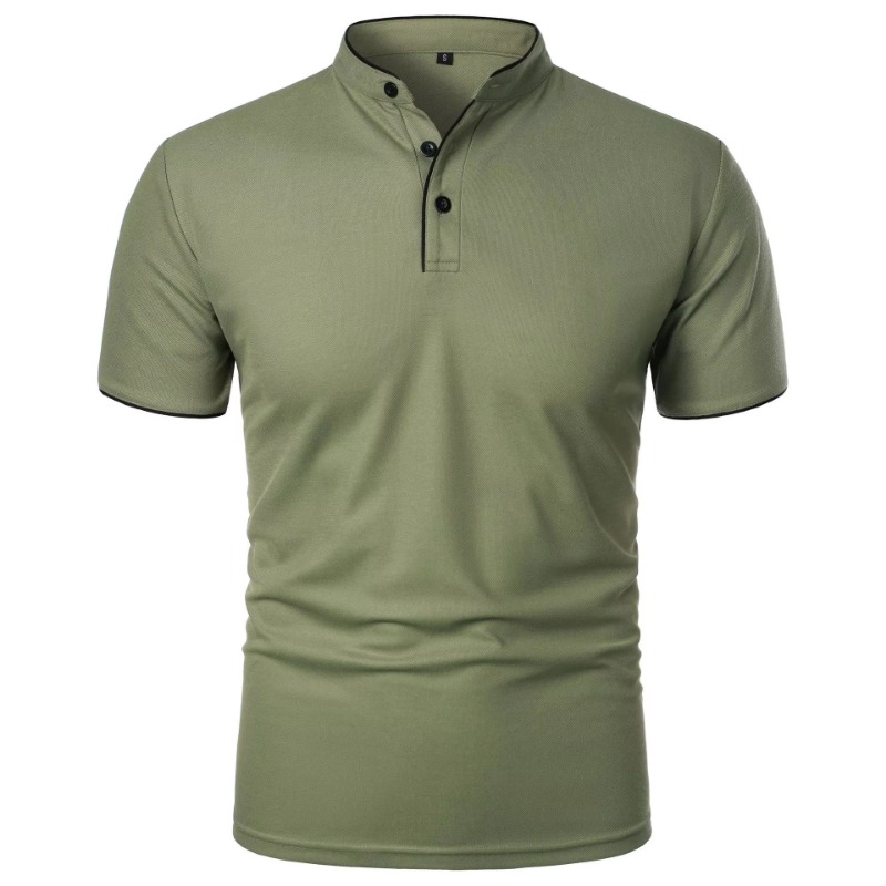 New Men's Short Sleeve Collar  – Polo Shirt Pique recenzja i cena