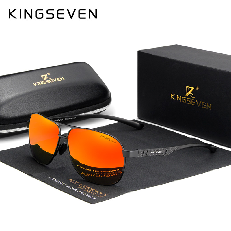 KINGSEVEN Brand Men Sunglasses – Sunglasses Aviator Polarized recenzja i cena