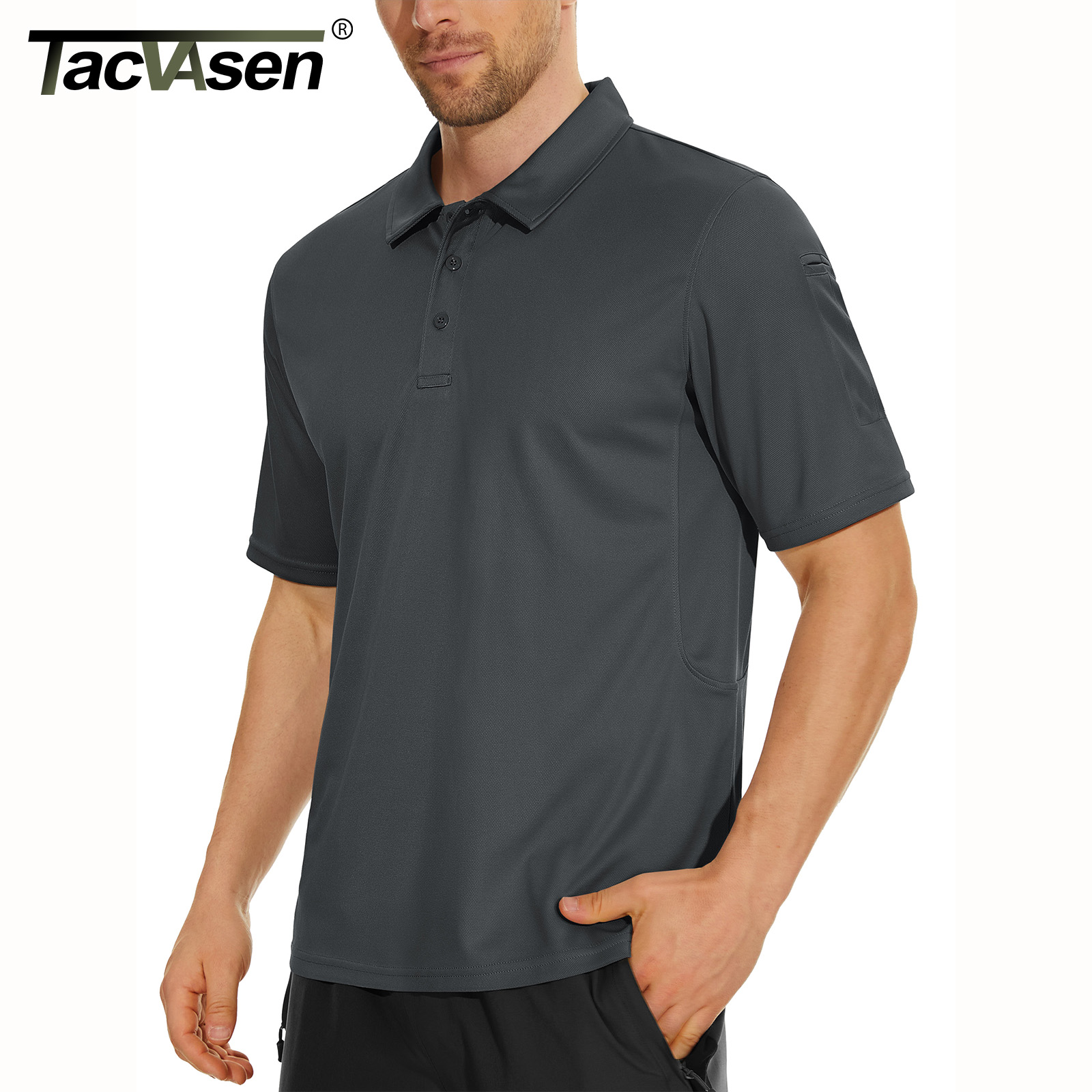 TACVASEN Summer Colorful Fashi – Polo Shirt Pique recenzja i cena