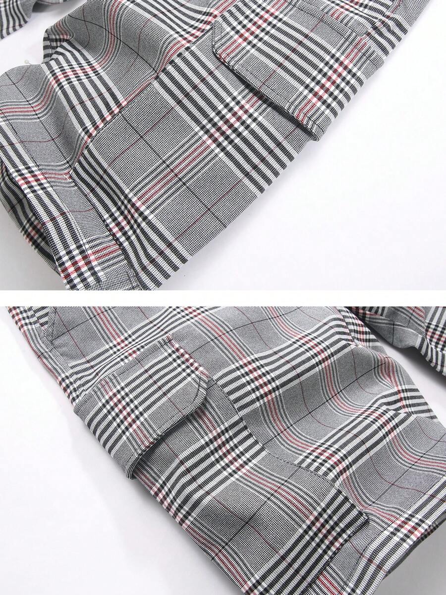 Mens Slim Fit Stretch Plaid Dr – Shorts Chino Slim recenzja i cena