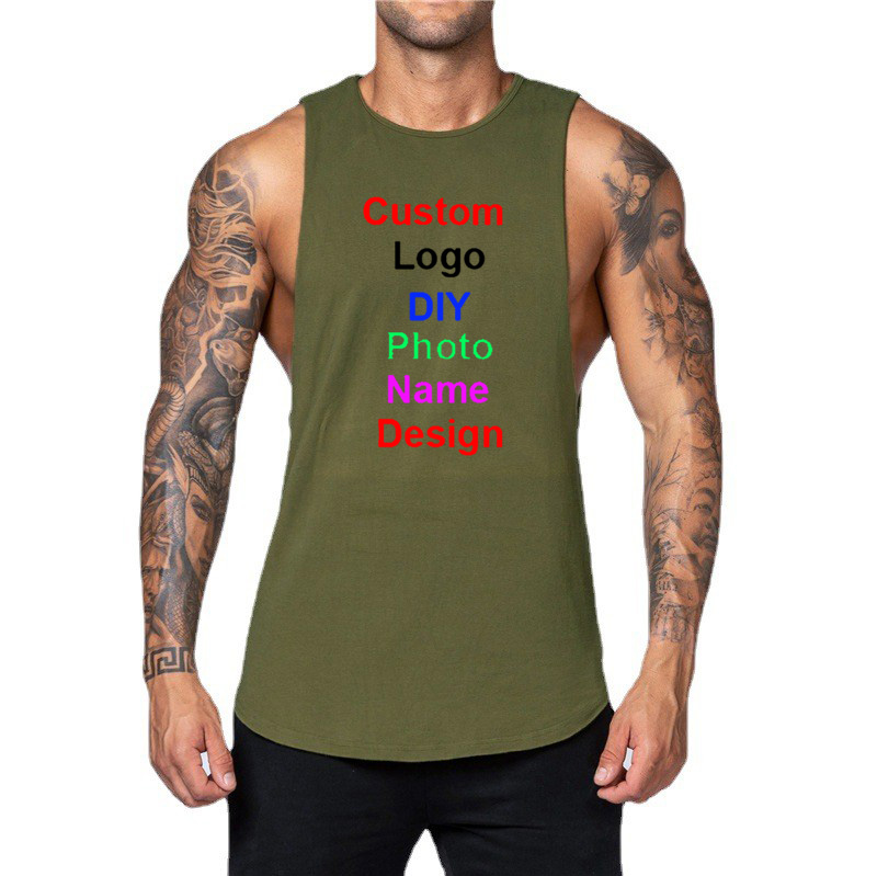 DIY Customized Logo Brand Gym  – Tank Top Muscle recenzja i cena