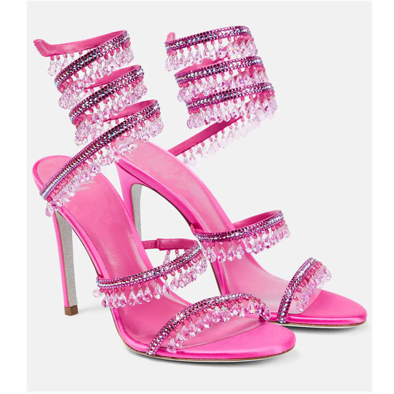 2026 Women's High Heels New Rh – Casual Sandal Leather recenzja i cena