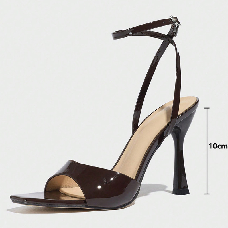 Liyke New Fashion Square Open  – Casual Sandal Leather recenzja i cena
