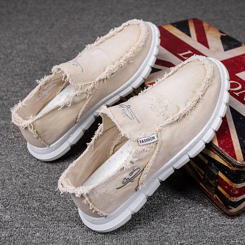 Canvas Shoes For Mens Summer B – Espadrille Slip On recenzja i cena