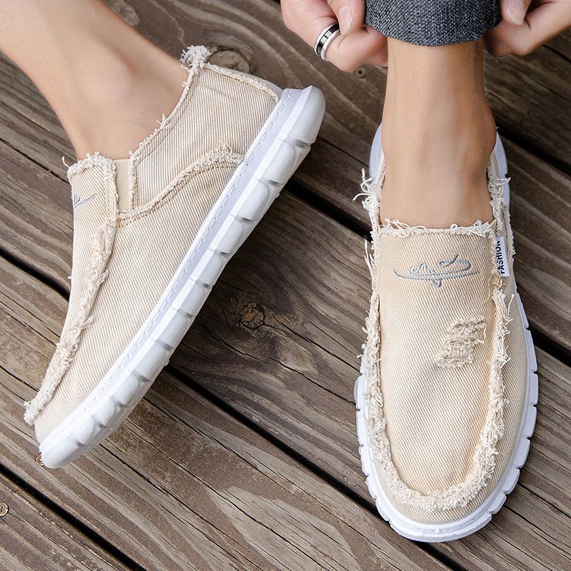 Canvas Shoes For Mens Summer B – Espadrille Slip On recenzja i cena