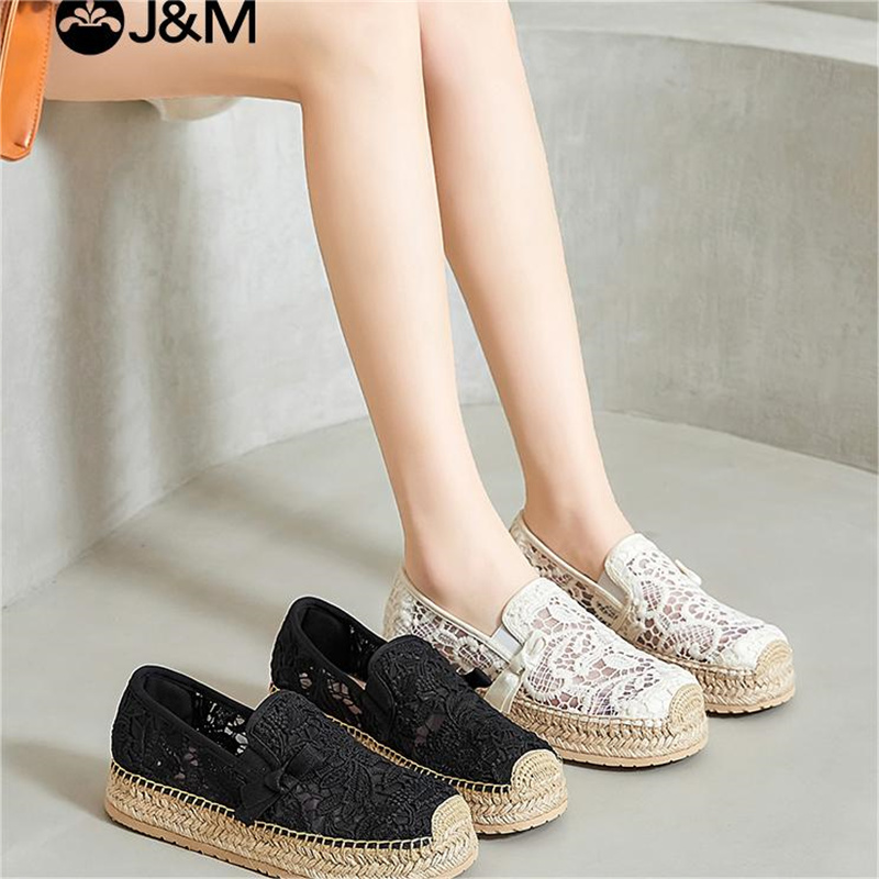 Joy&Mario Platform Women Loafe – Espadrille Slip On recenzja i cena