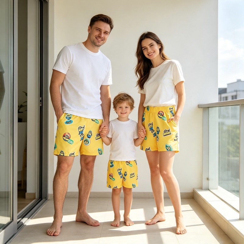 Boys Minions Printed Swim Shor – Trunks Board Surf recenzja i cena