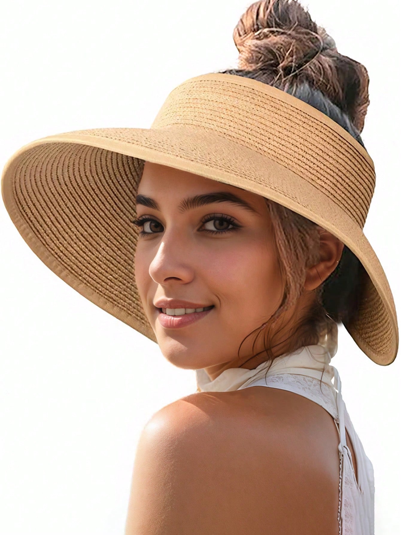 Sun Visor Hats For Women Wide  – Packable Hat Nylon recenzja i cena