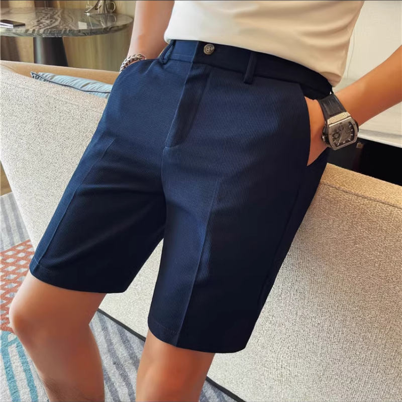Men's Elastic Waist Summer Sho – Shorts Chino Slim recenzja i cena