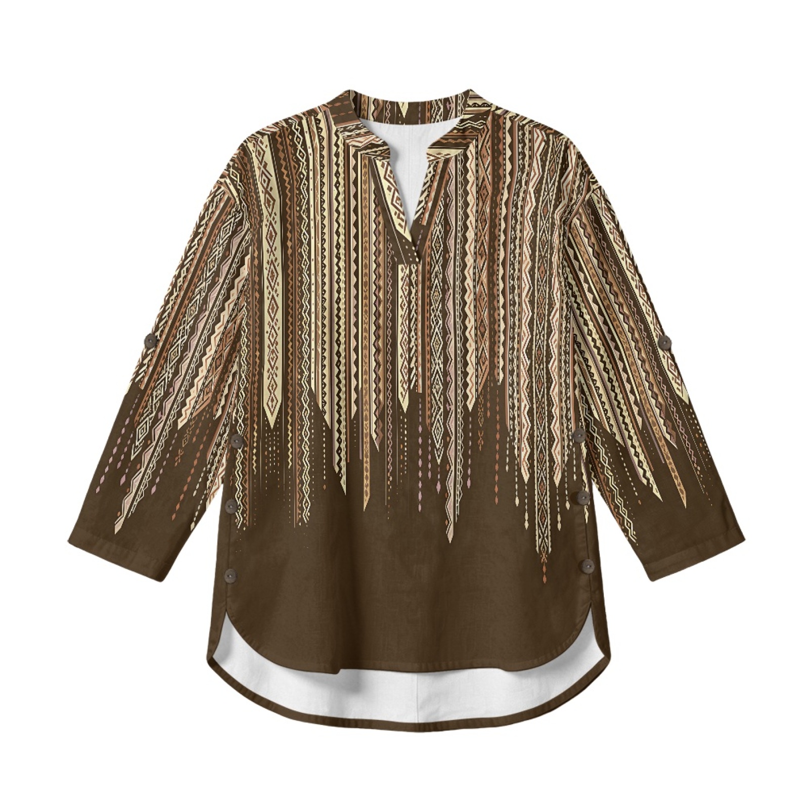 INSTANTARTS Women'S Linen V-Ne – Linen Shirt Breathable recenzja i cena