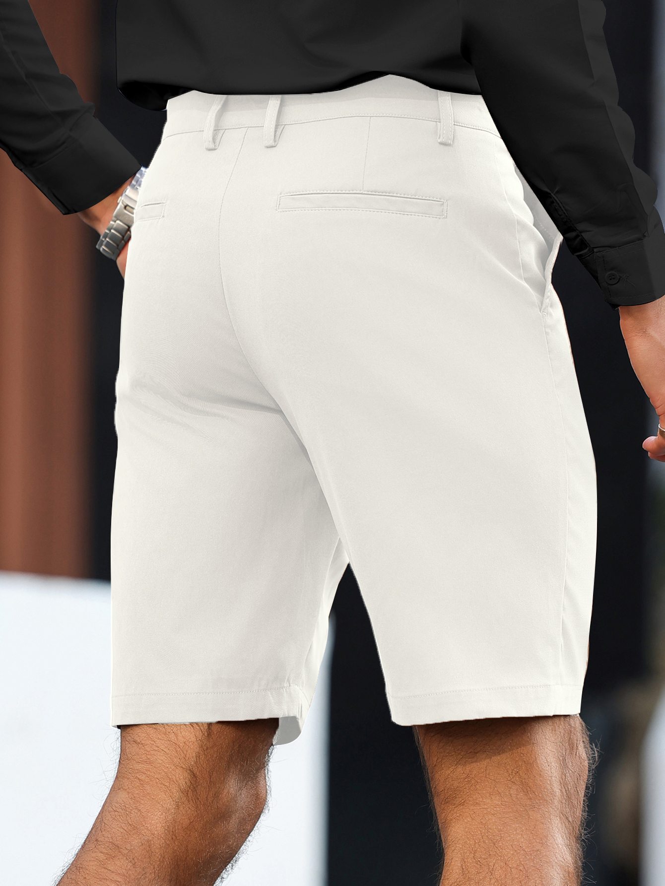 Men's Summer Stretch Chino Sho – Shorts Chino Slim recenzja i cena