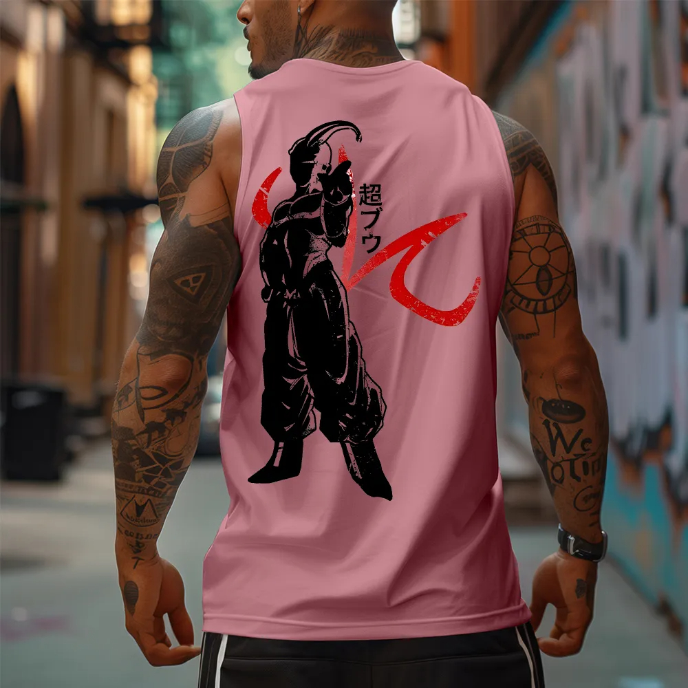 Majin Buu Dragon Ball Anime Pr – Tank Top Muscle recenzja i cena