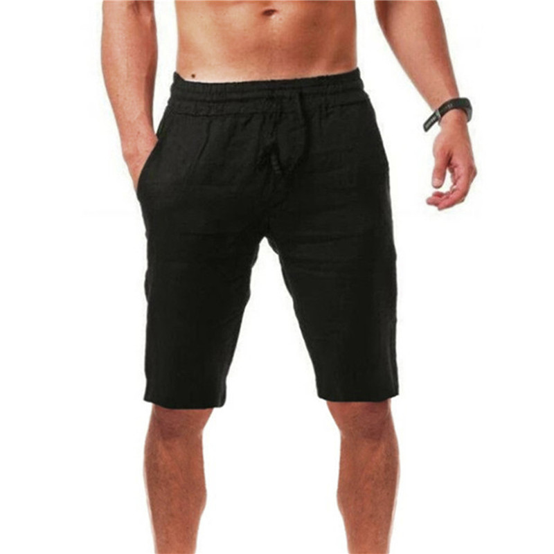 2026 new Men's Cotton Shorts P – Short Linen Drawstring recenzja i cena
