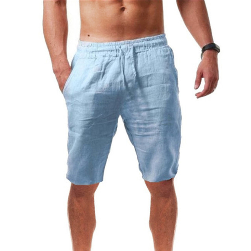 2026 new Men's Cotton Shorts P – Short Linen Drawstring recenzja i cena