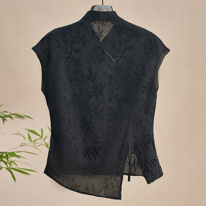 Retro Thin Shirt New Chinese S – Shirt Camp Collar recenzja i cena