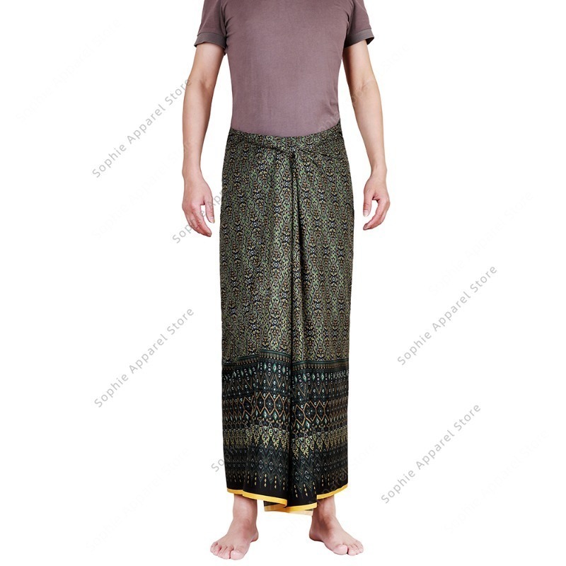 Batik Sarong Skirt for Beach W – Sarong Men Wrap recenzja i cena
