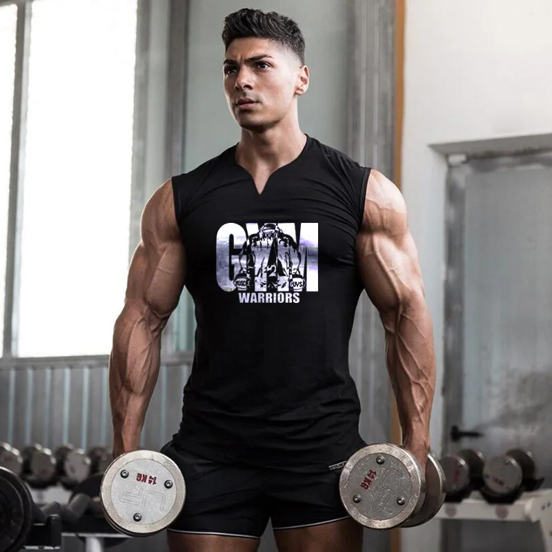 Summer Running V Neck Vests Gy – Tank Top Muscle recenzja i cena