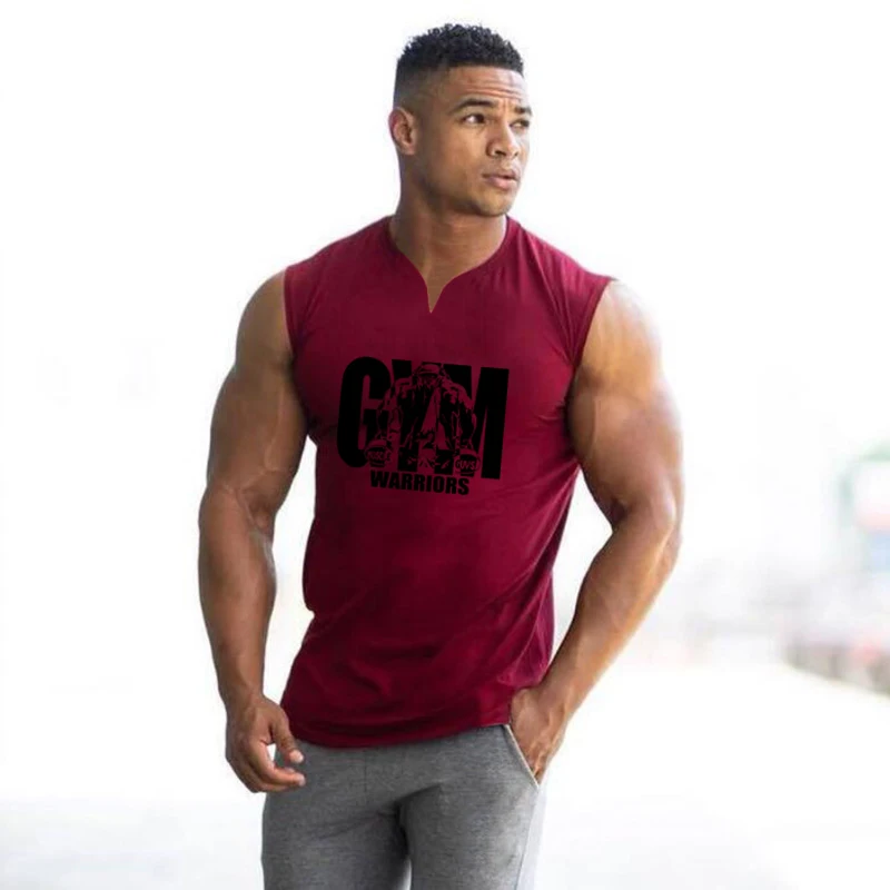 Summer Running V Neck Vests Gy – Tank Top Muscle recenzja i cena