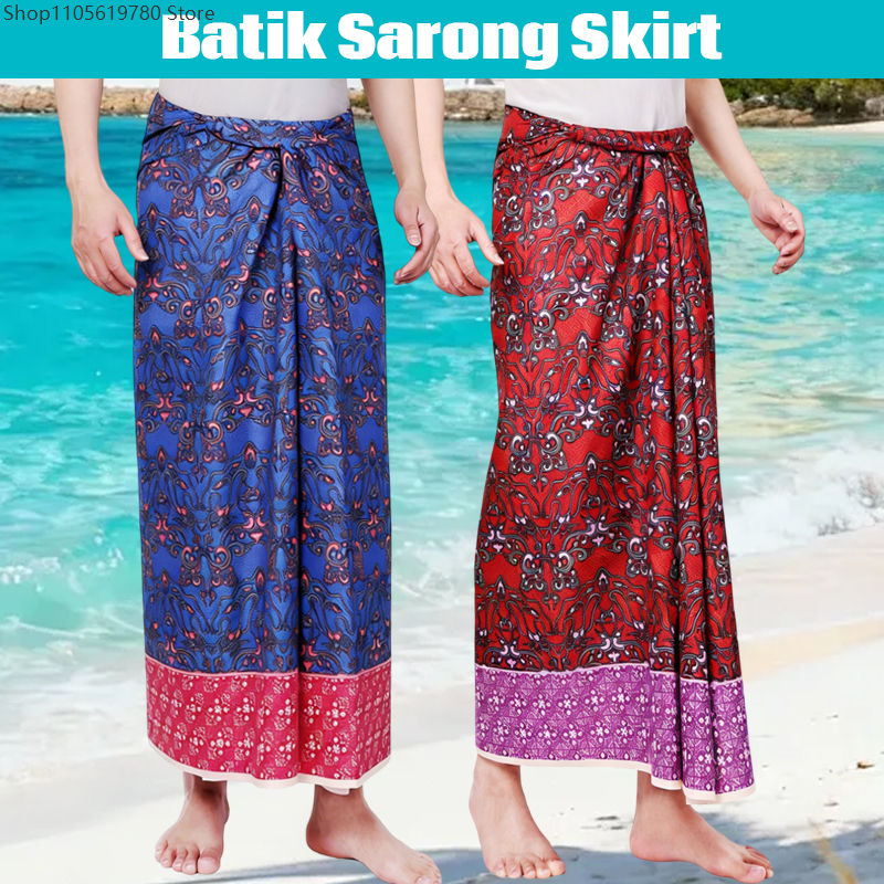 Ethnic Batik Sarong Wrap Skirt – Sarong Men Wrap recenzja i cena