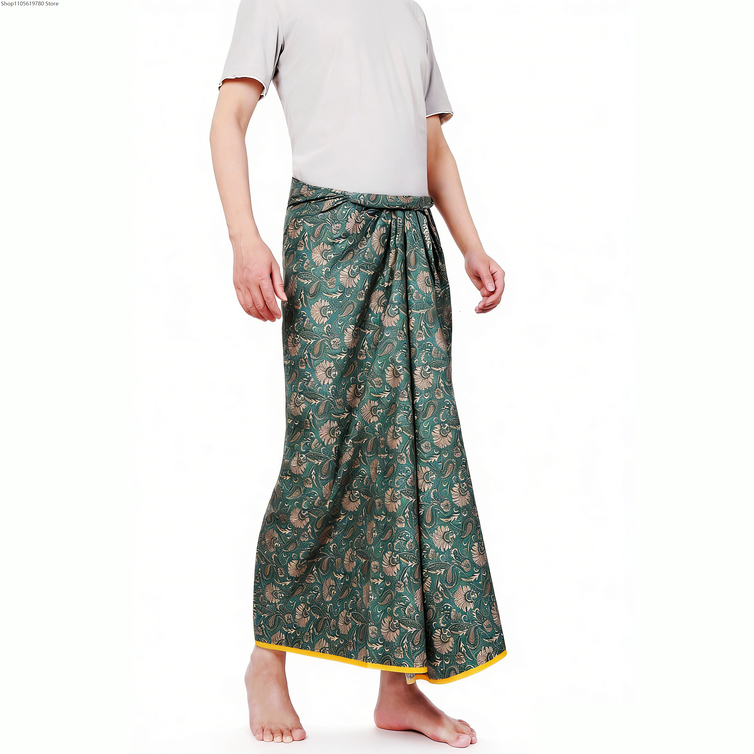 Ethnic Batik Sarong Wrap Skirt – Sarong Men Wrap recenzja i cena