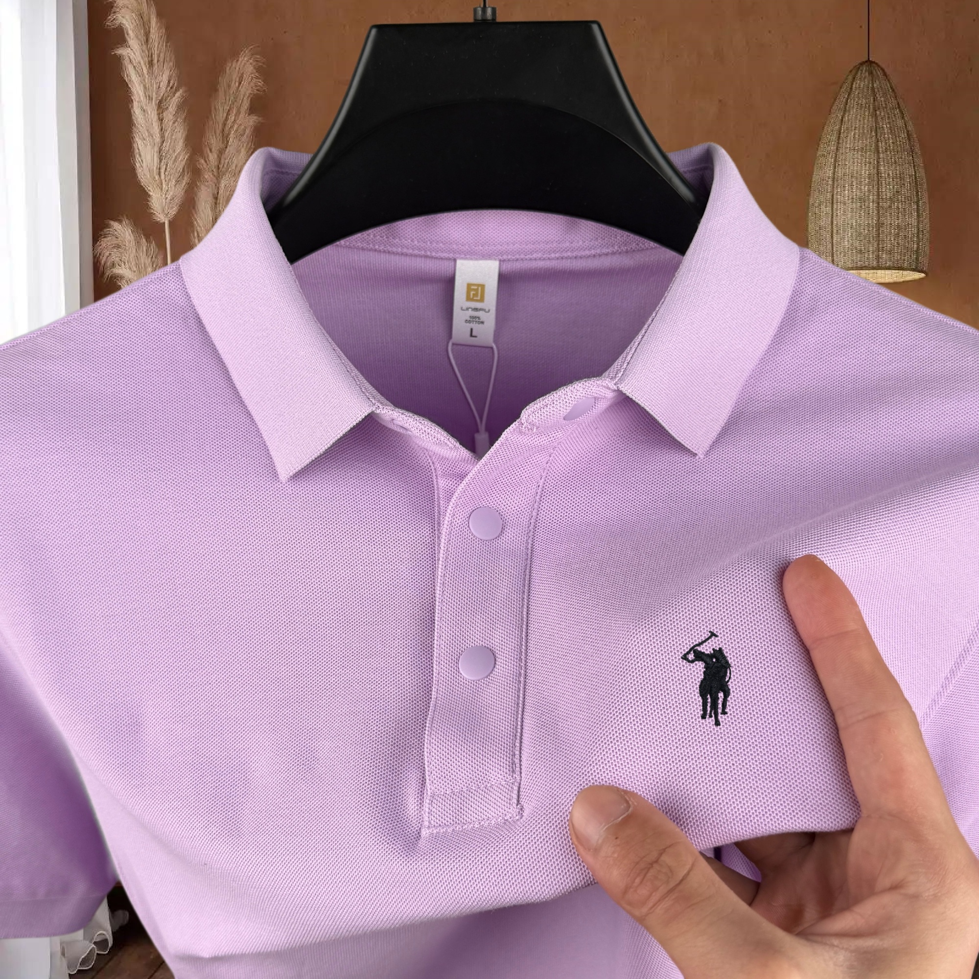 100% pure cotton high-end bran – Polo Shirt Pique recenzja i cena