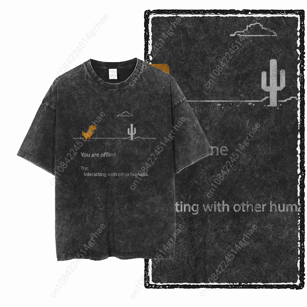 ZH DINO GAME THEME Printed Cot – Tee Graphic Print recenzja i cena